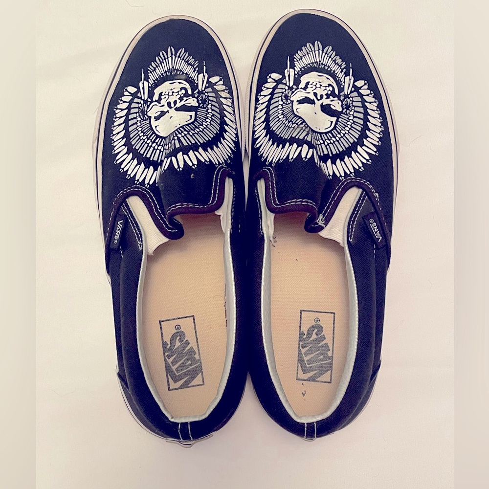 RARE Vans Slip-On Chief Skull Men’s Sz 9 - Picture 5 of 7
